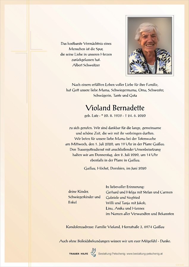 Bernadette Violand